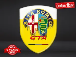 Alfa Romeo Adesivo Porta Automatico Limitato Universale Professionale